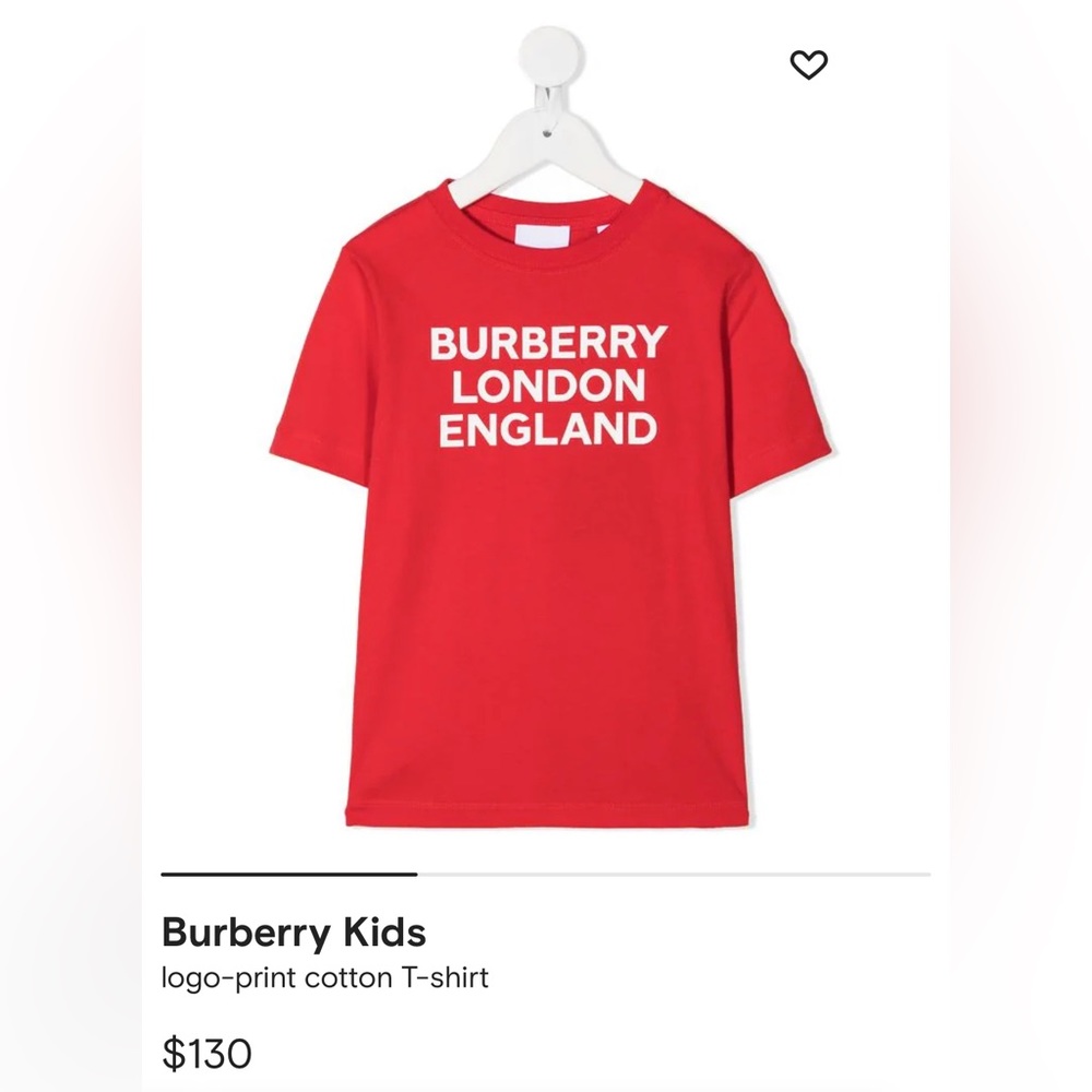 ‼️Authentic Burberry kids t shirt 4T‼️